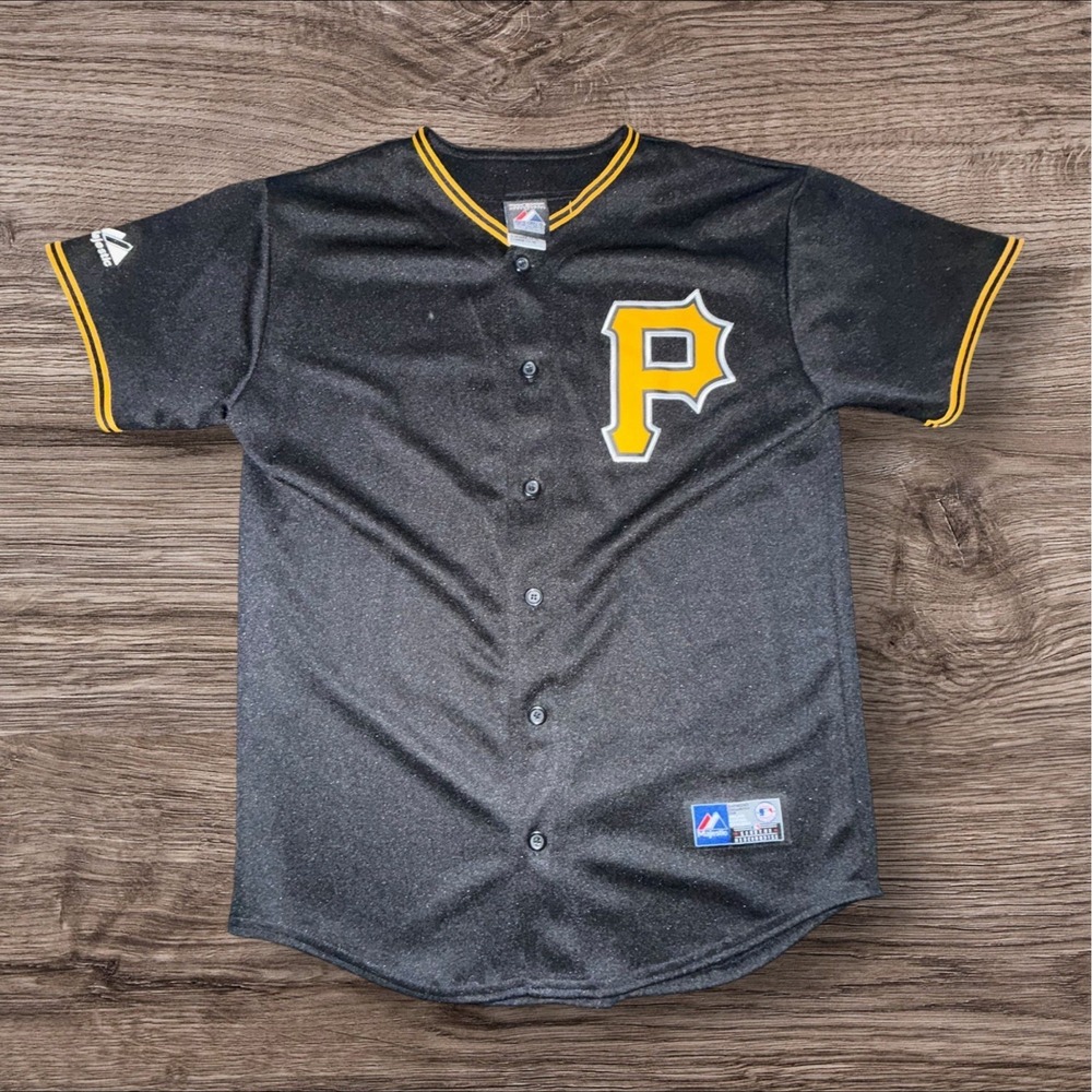Pedro Alvarez #24 Pittsburgh Pirates Majestic MLB Baseball Jersey Youth Large